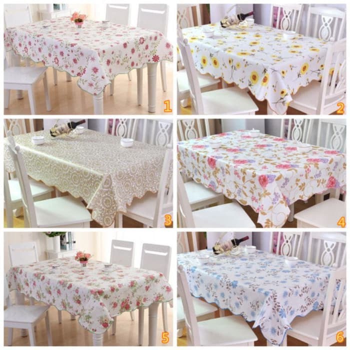 Taplak Meja Plastik - Taplak Meja Anti Air Taplak Anti Air Untuk Meja