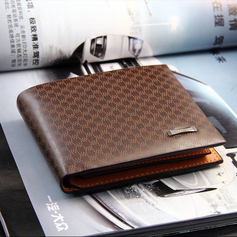 DOMPET PRIA IMPORT PENDEK LIPAT KULIT COKLAT MURAH PREMIUM BRANDED ORIGINAL ROBERTO WA051B7 ASLI ORI