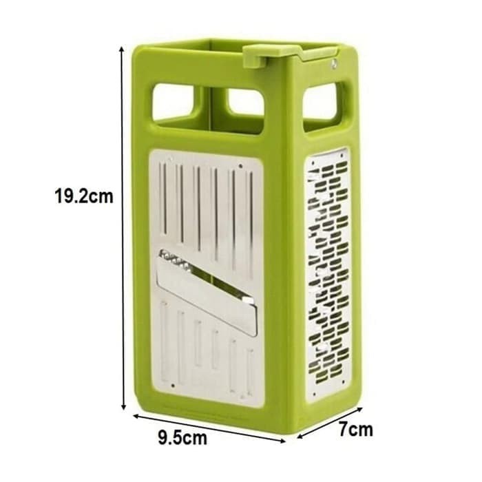 Fold Fiat Grater / Foldable Nicer Dicer / Parutan / Pengiris 4 IN1 0518