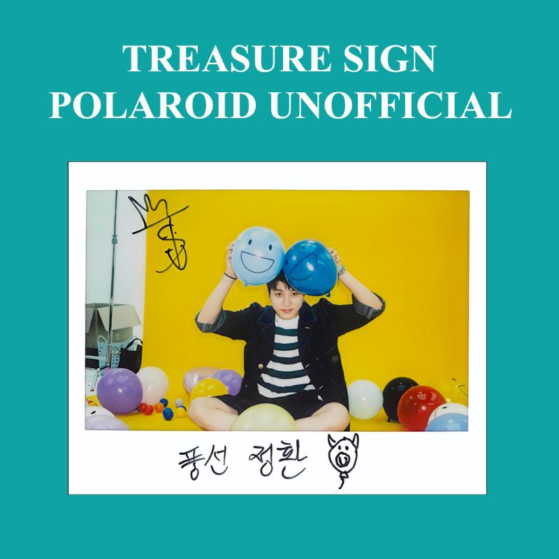 (UNOFFICIAL) TREASURE SIGN POLAROID