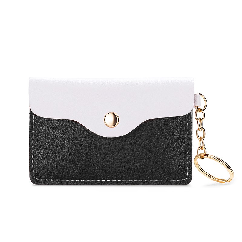 BOSTANTEN Dompet Koin PU Gantungan Kunci Dompet Koin