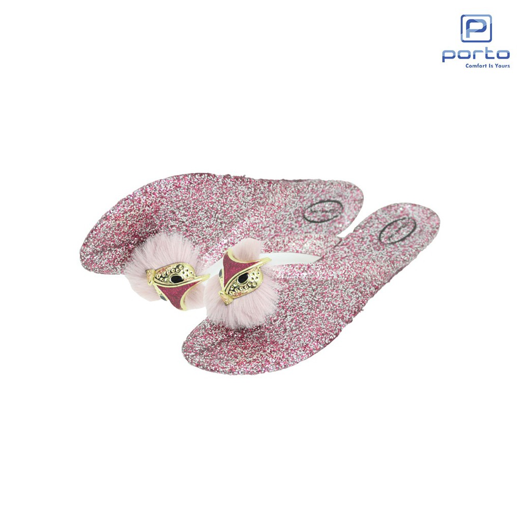 

Porto - Sandal Jepit Wanita Flip Flop Nyaman Empuk Karakter Lucu Porto Lady Original WOS-F