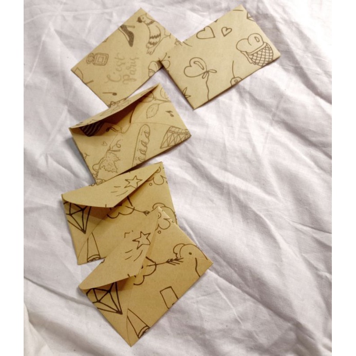 

amplop coklat || amplop estetik || amplop lucu || amplop lebaran || ukuran 10X7 cm || amplop murah || ampau