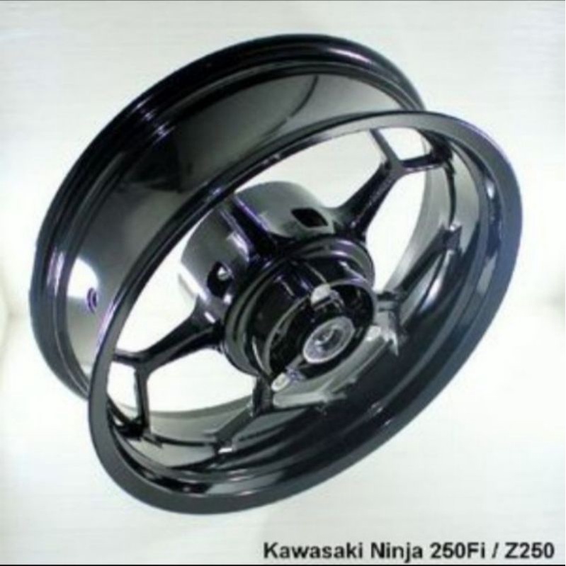 VELG kawasaki NINJA 250 FI / 250 KARBU / Z250 belakang only TAPAK LEBAR 5.0 INC