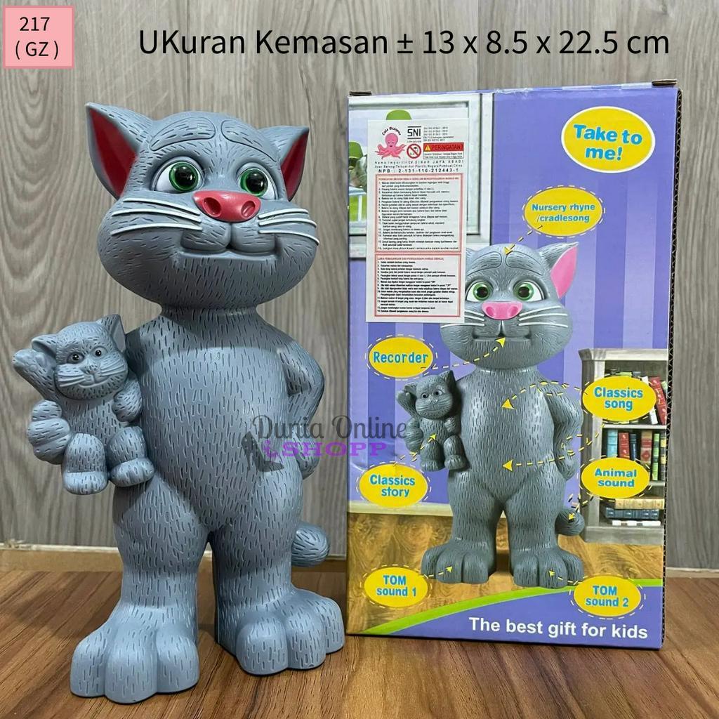 MAINAN EDUKASI TALKING TOMCAT YANG BISA BICARA/EDUKASI TOM CAT