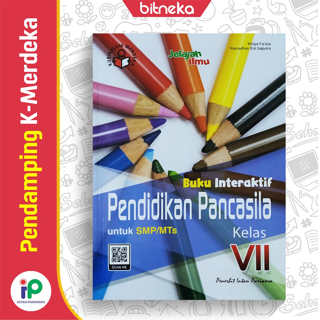 Jual Buku Pendamping Ppkn Smp Mts Kelas 7 Kurikulum Merdeka Kurmer