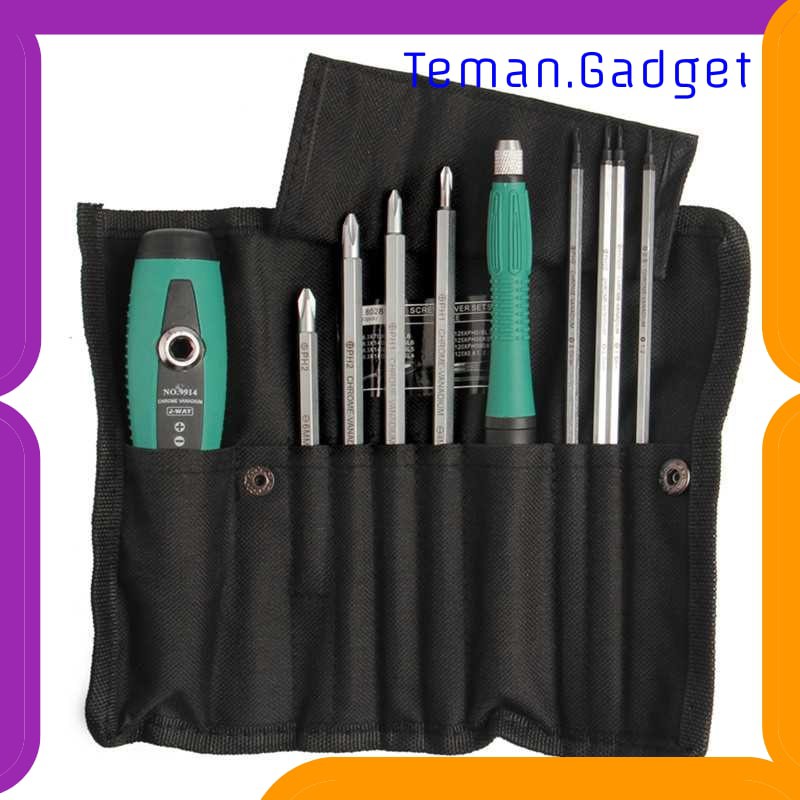 TG-DE238 PENGGONG Obeng Set Reparasi 10 in 1 - 8028