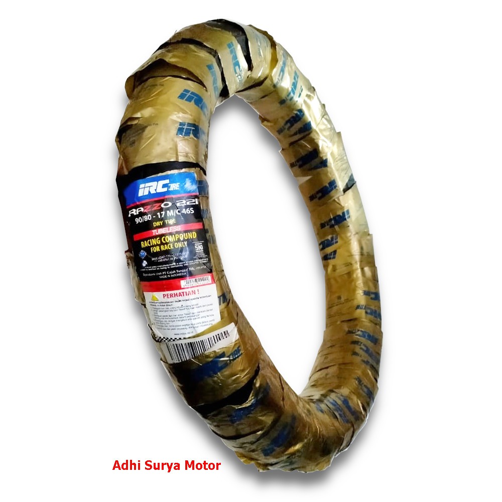 Ban 90/80-17 Razzo 221 Racing Tubeless IRC