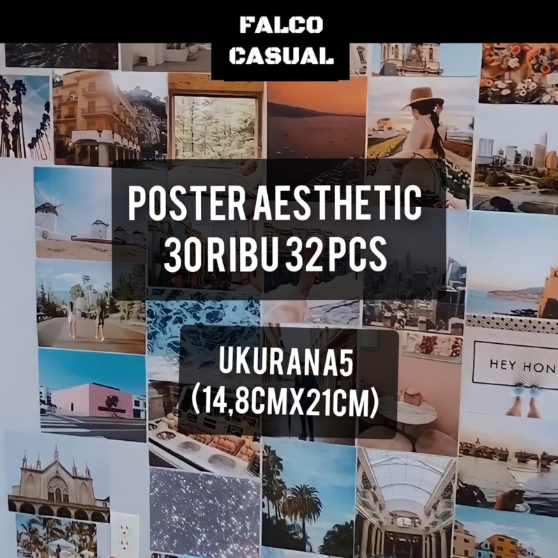 

TERMURAH 32 PCS POSTER AESTHETIC || POSTER DINDING AESTHETIC || POSTER A5 || POSTER CASUAL || POSTER BAND