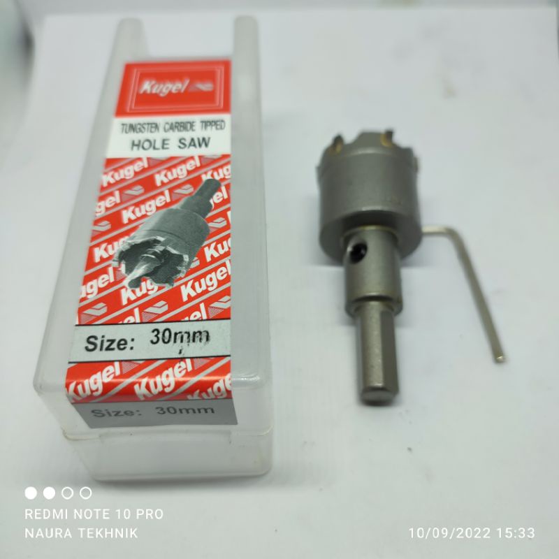Hole saw TCT 30mm Bor Besi Hole saw pelubang besi hole saw besi keras