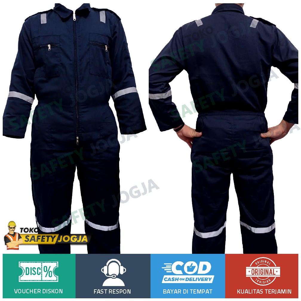 COVERALL WEARPACK TERUSAN SERAGAM PAKAIAN SAFETY KERJA