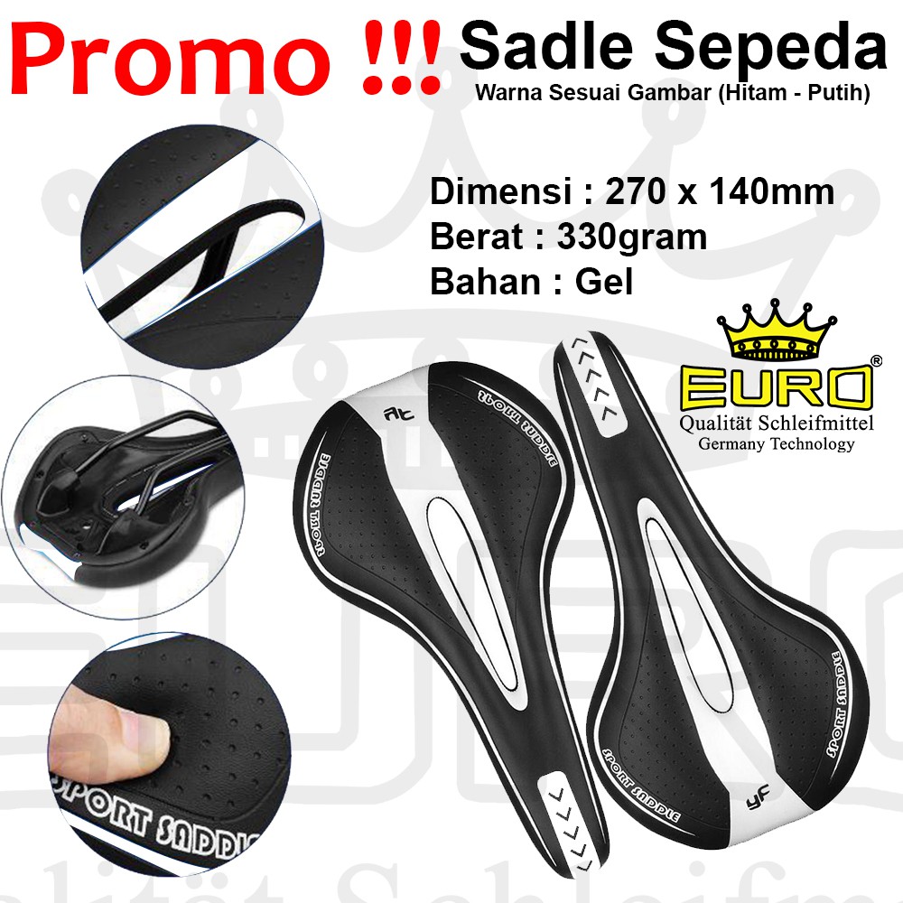 Sadle Sepeda | Sadel Sepeda Jok Sepeda Empuk Aksesoris Sedel Sepeda Tempat Duduk Sepeda Anak Dewasa Bangku Sepeda Gunung Lipat Ontel MTB A92