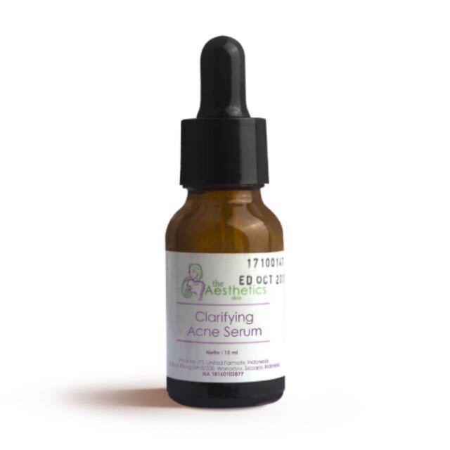 The aesthetics skin clarifying acne serum
