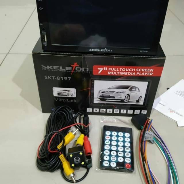 TV Mobil Head Unit Skeleton SKT 8197 7  Full Glass