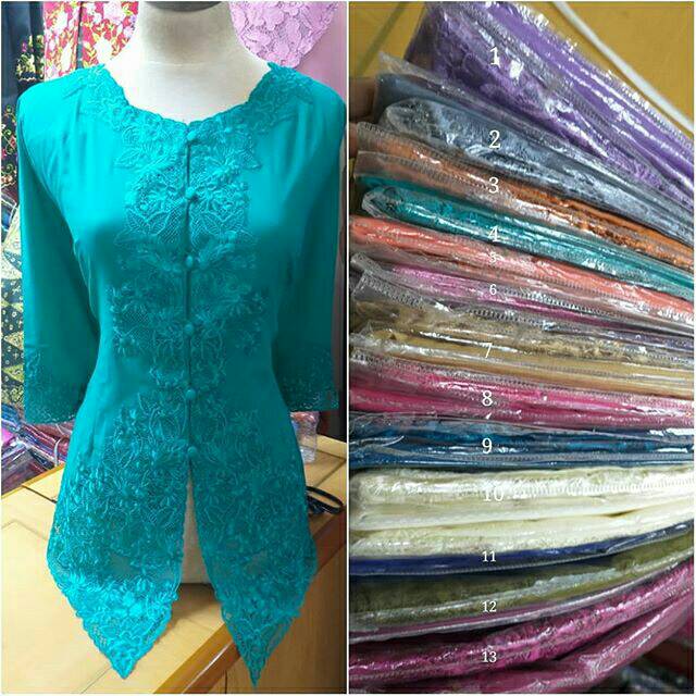 Kebaya katun oblong