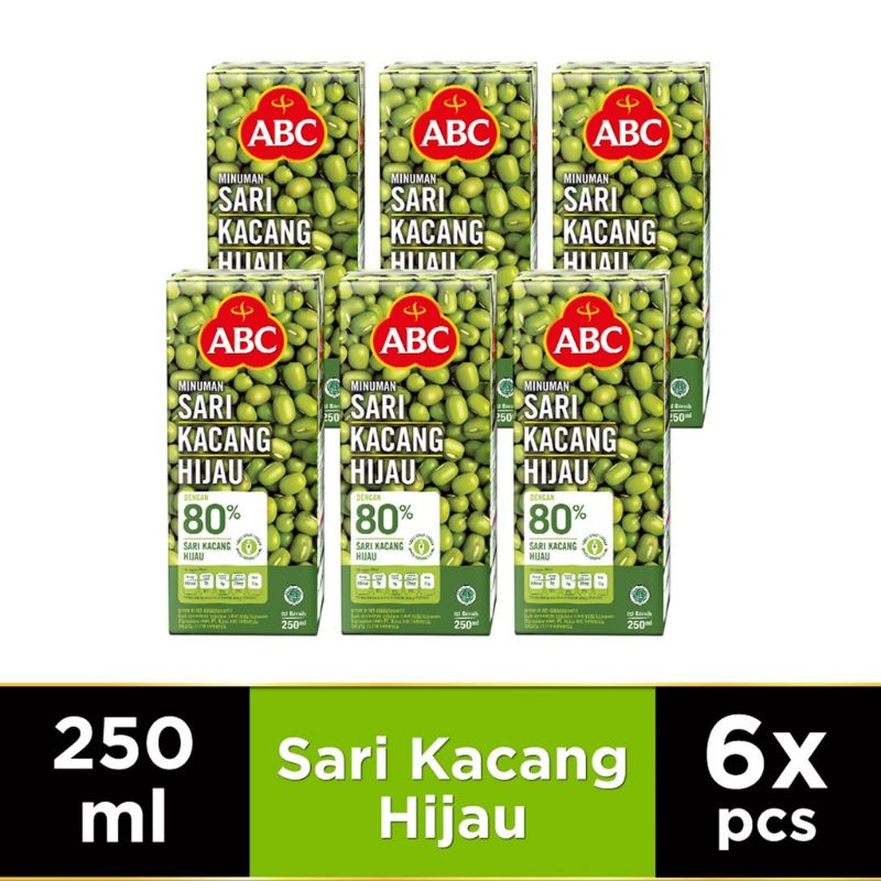 

ABC Minuman Sari Kacang Hijau 250 ml