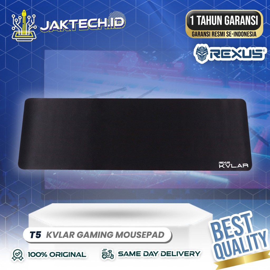 Rexus T5 Kvlar Mousepad Gaming BERGARANSI RESMI