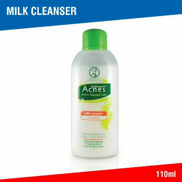 [ GROSIR ]  Acnes Natural Facial Oil Control Milk Cleanser 110 ml