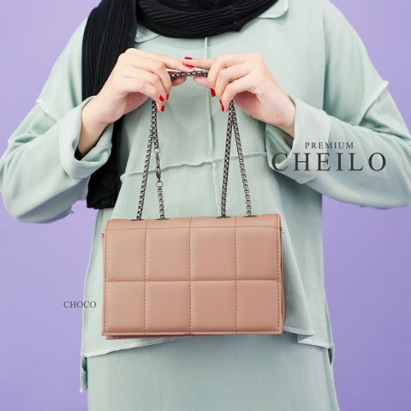 TAS SELEMPANG WANITA IMPORT KEKINIAN - TAS CHEILO