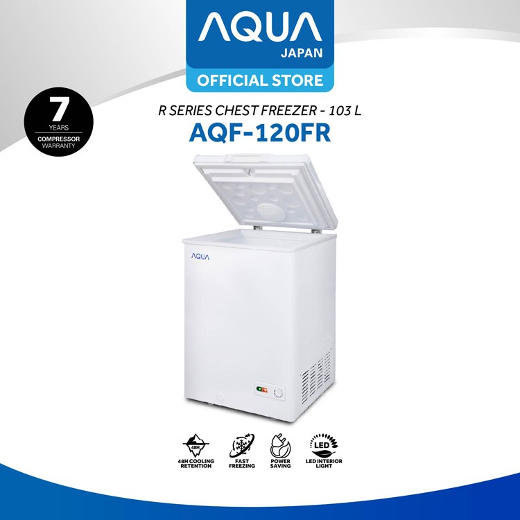 Freezer Box Aqua AQF-120FR / Chest Freezer Aqua AQF 120FR