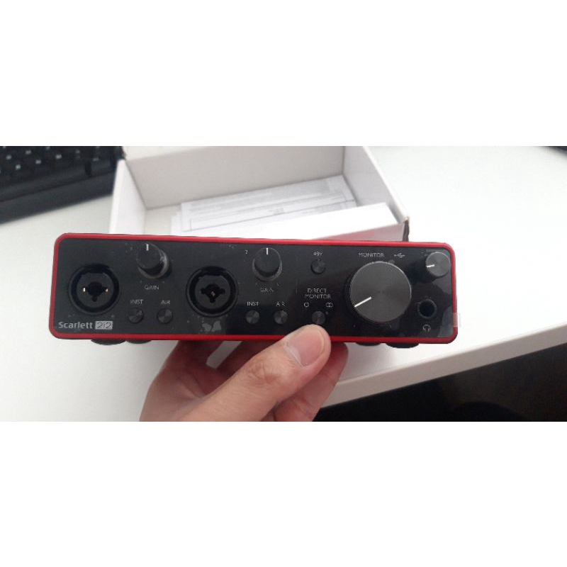 Focusrite scarlet 212 3rd generation