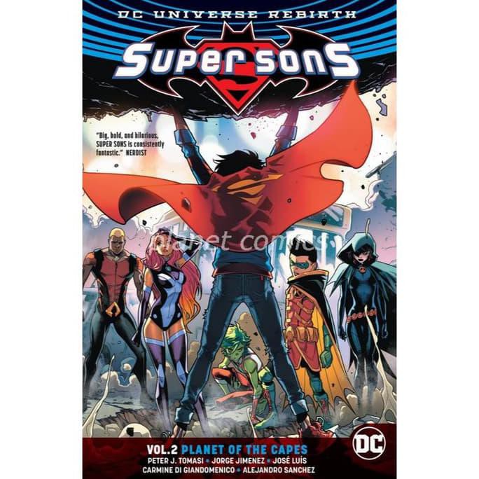 Super Sons Tp Vol 2 Planet Of The Capes Dc Rebirth 9781401278465