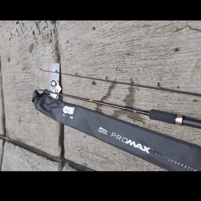 MURAH joran abu garcia promax pmax 602 joran carbon spinning 7 ring