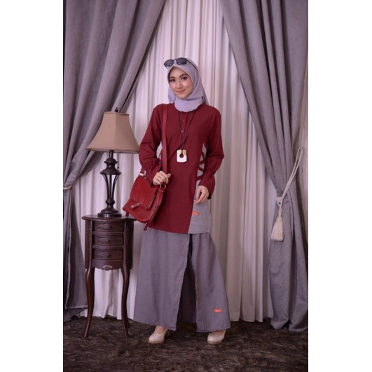 SALE Atasan Nibras NA 21, Atasan Muslimah, Blouse Murah, Atasan Nibras Murah