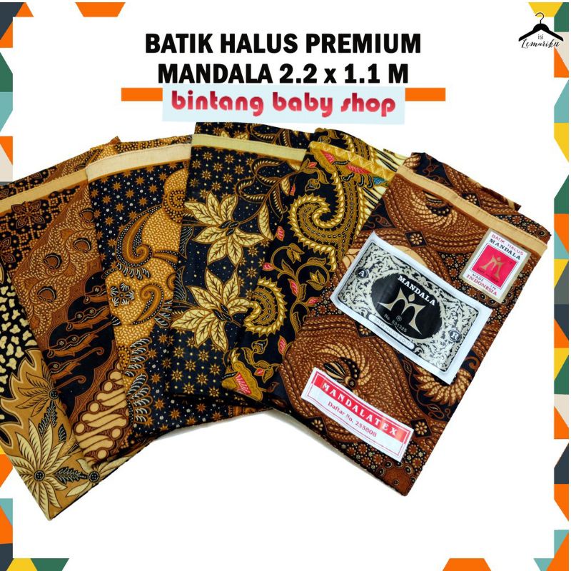 MANDALA Kain Panjang Batik Premium-Kain Jarik
