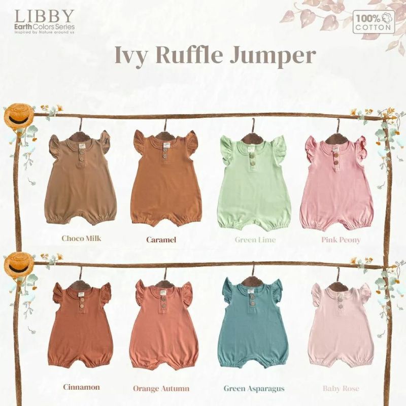 LIBBY IVY RUFFLE EARTH COLOR SERIES JUMPER SEGI 4