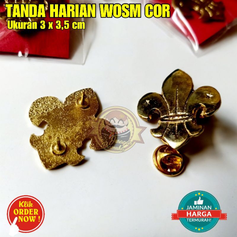 TANDA HARIAN WOSM COR ( PRAMUKA )