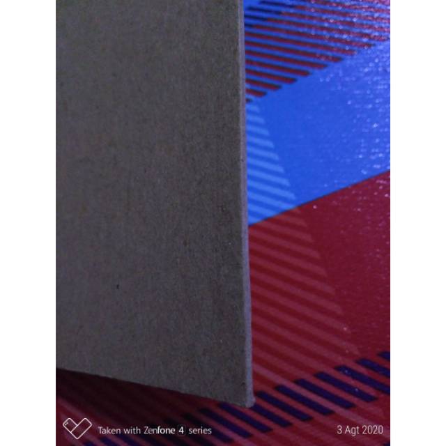 Karton Coklat Tebal 1,5mm ( 5 lembar )