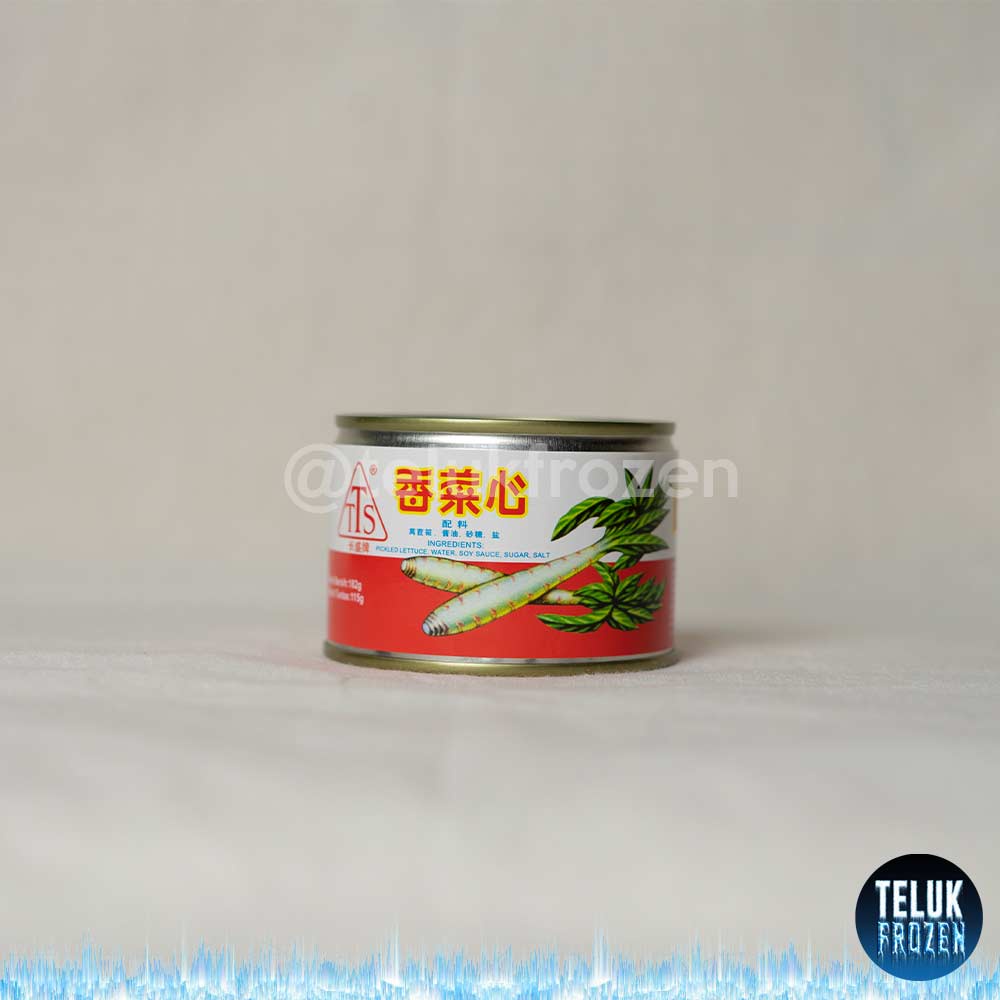 

tts pickled lettuce acar selada 182gr 182 gram caisim kaleng sawi chaisim vegan vegetarian brand caisin red boat masakan siap masak asinan