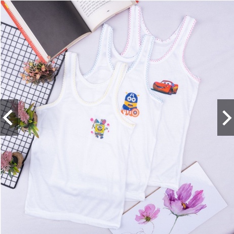 Singlet anak( kaos dalam )/ singlet anak dan bayi /singlet sticker