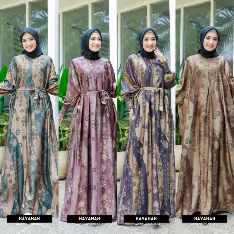 Kaftan Maxmara Hana JUMBO Gamis Seragaman Kondangan Muslim