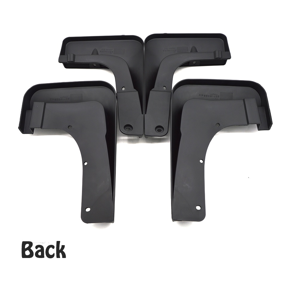 1 Set Mud Flap Pelindung Splash Untuk Fender Mobil Mitsubishi Outlander 2015 2016 2017 2018 2019