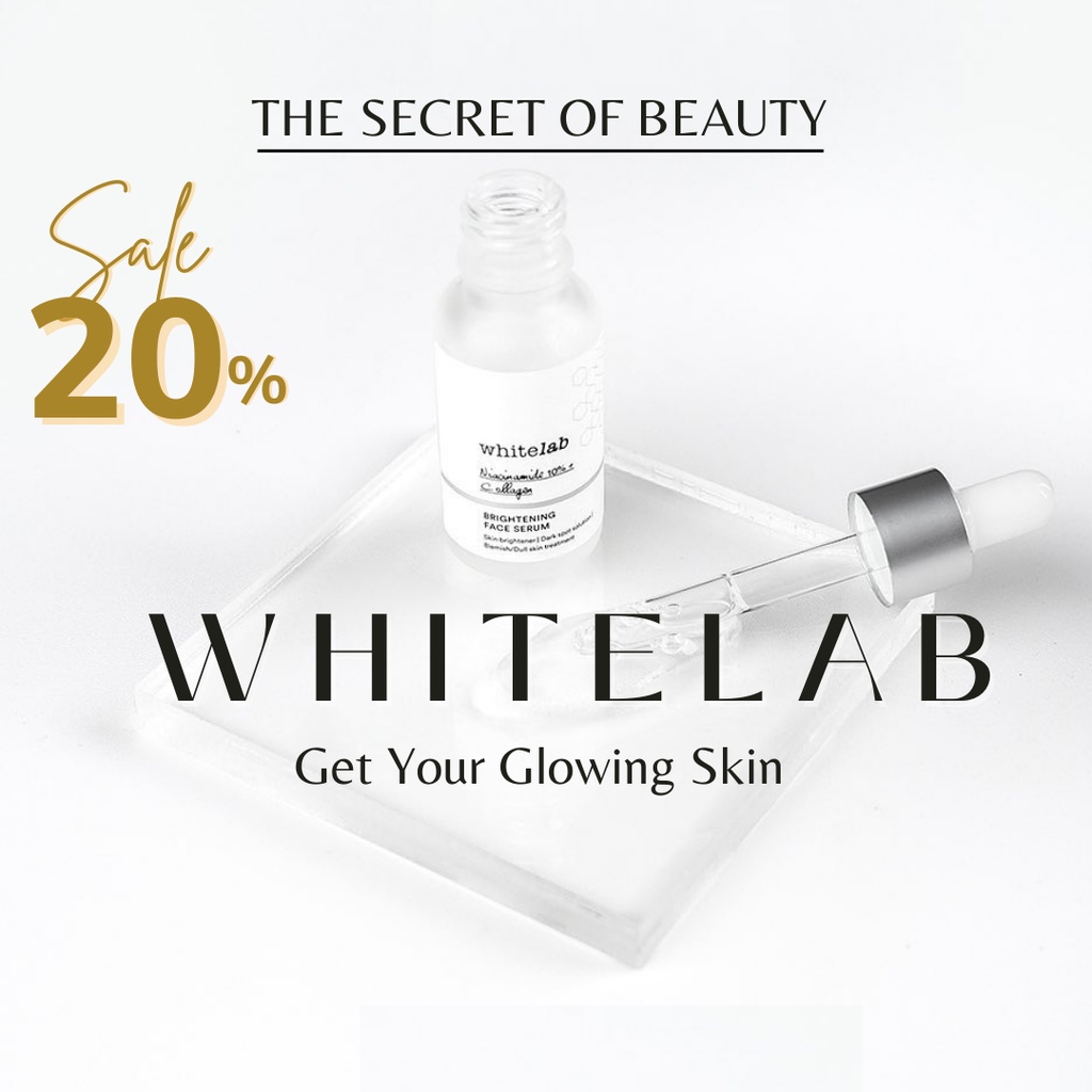 WHITELAB Face & Skincare Brightening Series - Face & Body Serum - Day & Night Cream - Underarm Cream