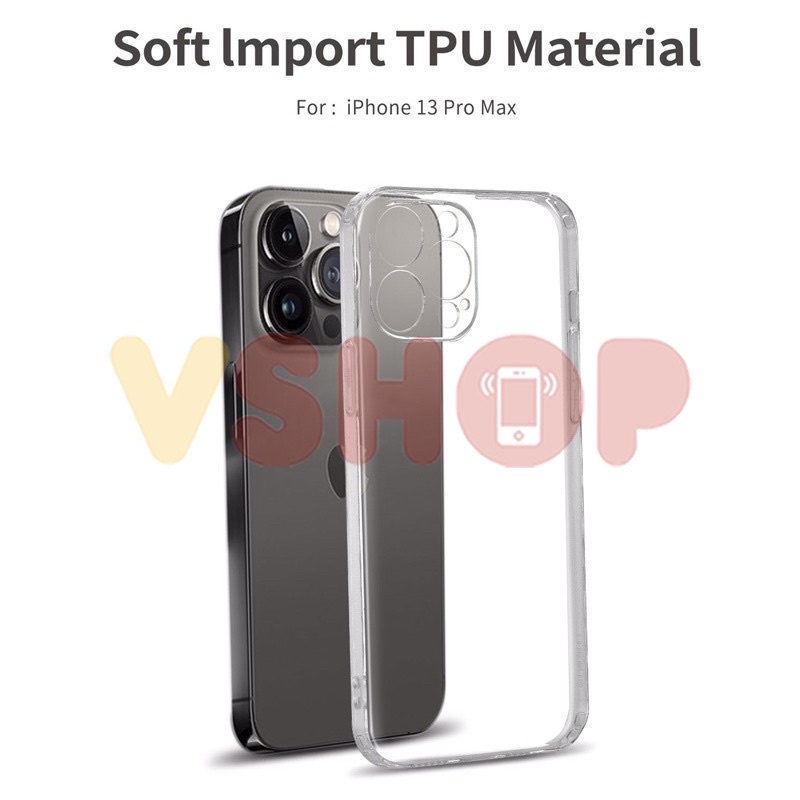 SOFTCASE TRANSPARAN IP 13 13 PRO 13 PRO MAX 13 MINI PREMIUM CASE