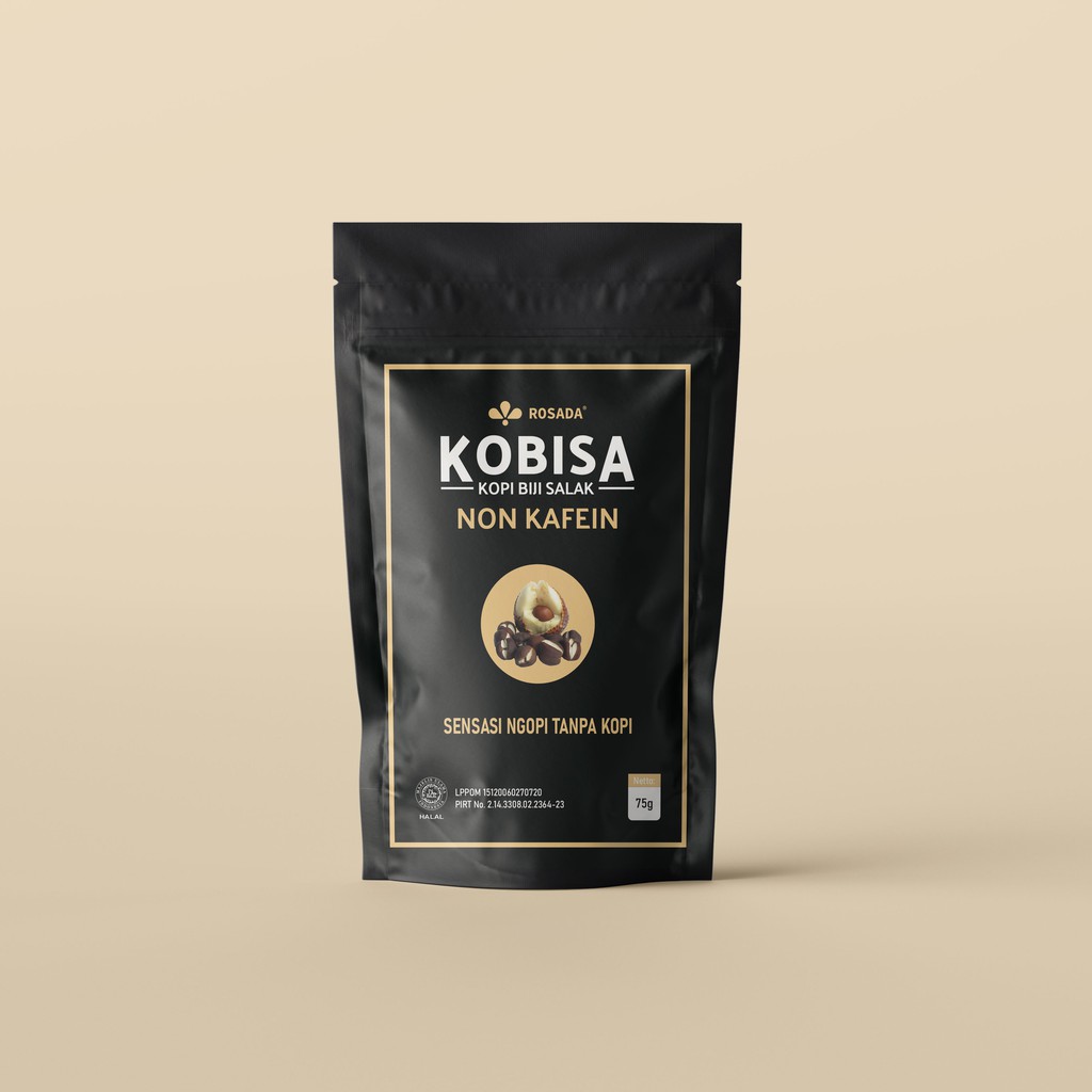 

Rosada Kobisa (Kopi Biji Salak) Non Kafein 75g Berkhasiat