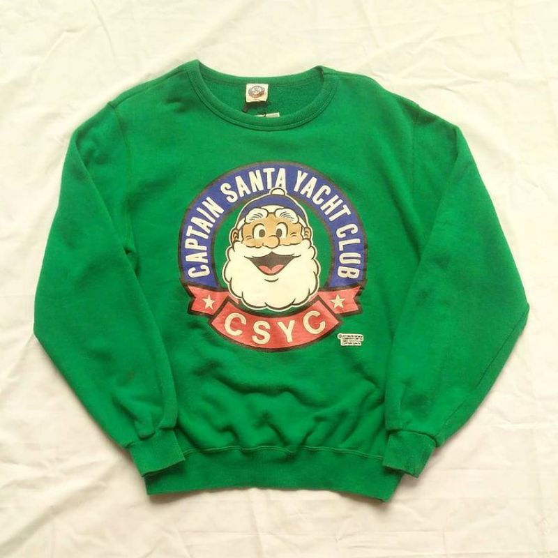 crewneck captain santa