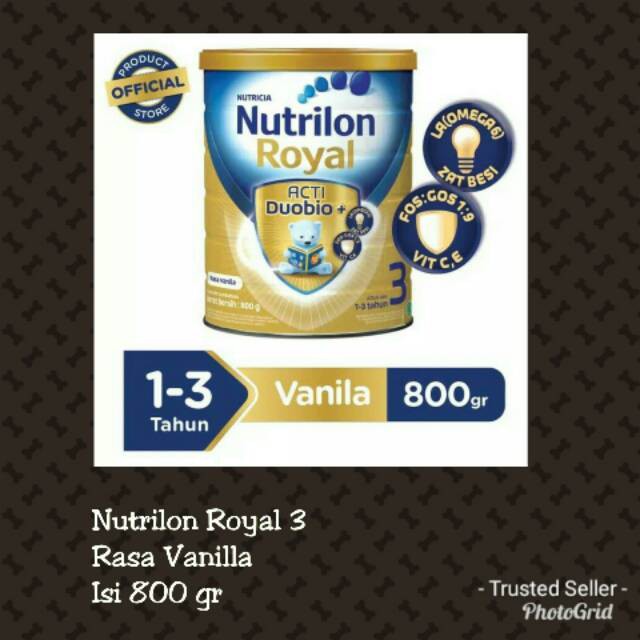 Nutrilon Royal Tahap 3 800gr Madu/Vanila