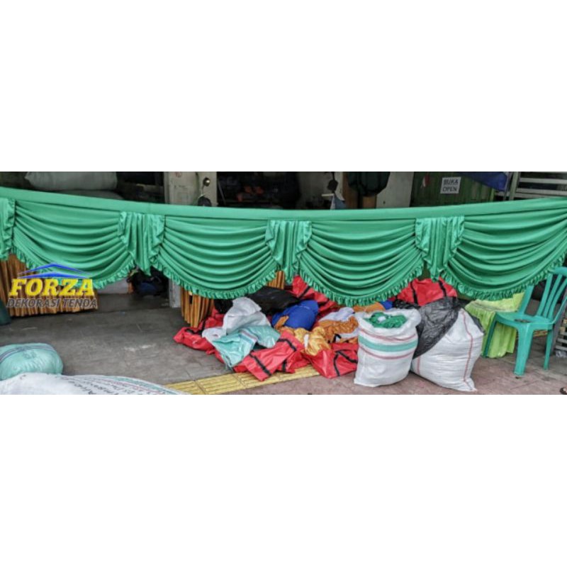 Rombe Tenda Model Mayang / Rumbay Tenda - Forza Dekorasi Tenda