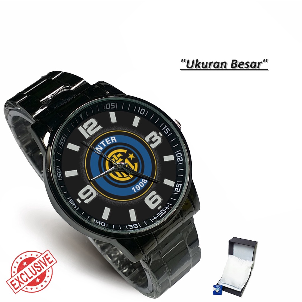 Jam Tangan Rantai Couple INTER MILAN - 2 (Keren)