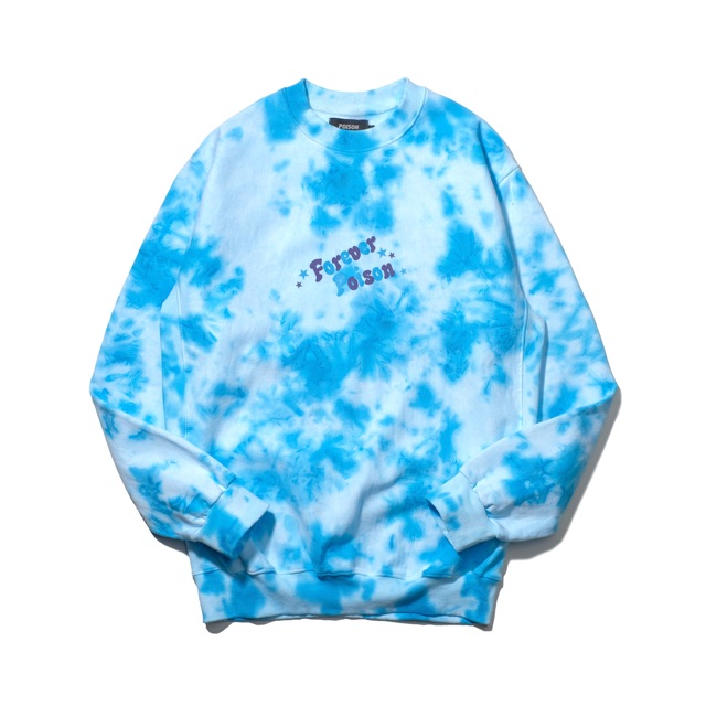 tie dye crewneck