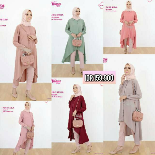 Tunik Nadja Alfasa Ready
