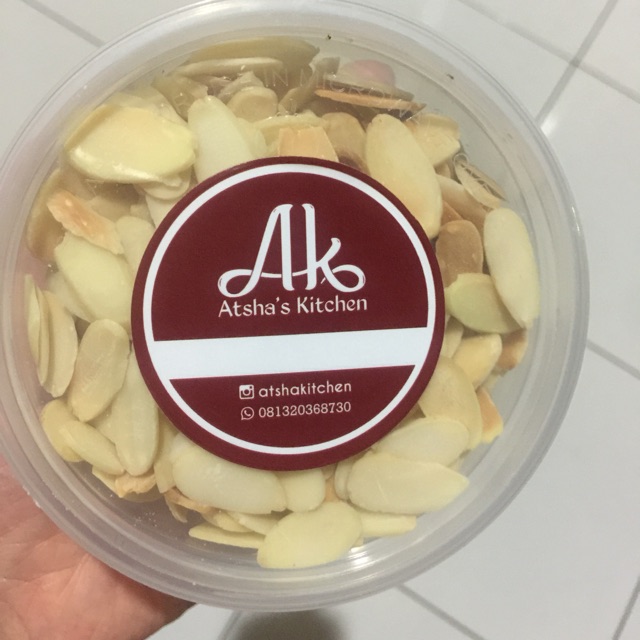 

Plain Roasted Slice Almond 120 gram