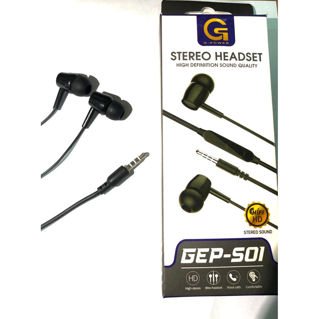 G-power headset Gep s01/earphone/handsfree/hi-fi extra bass/headset gaming /TERMURAH DAN BERGARANSI