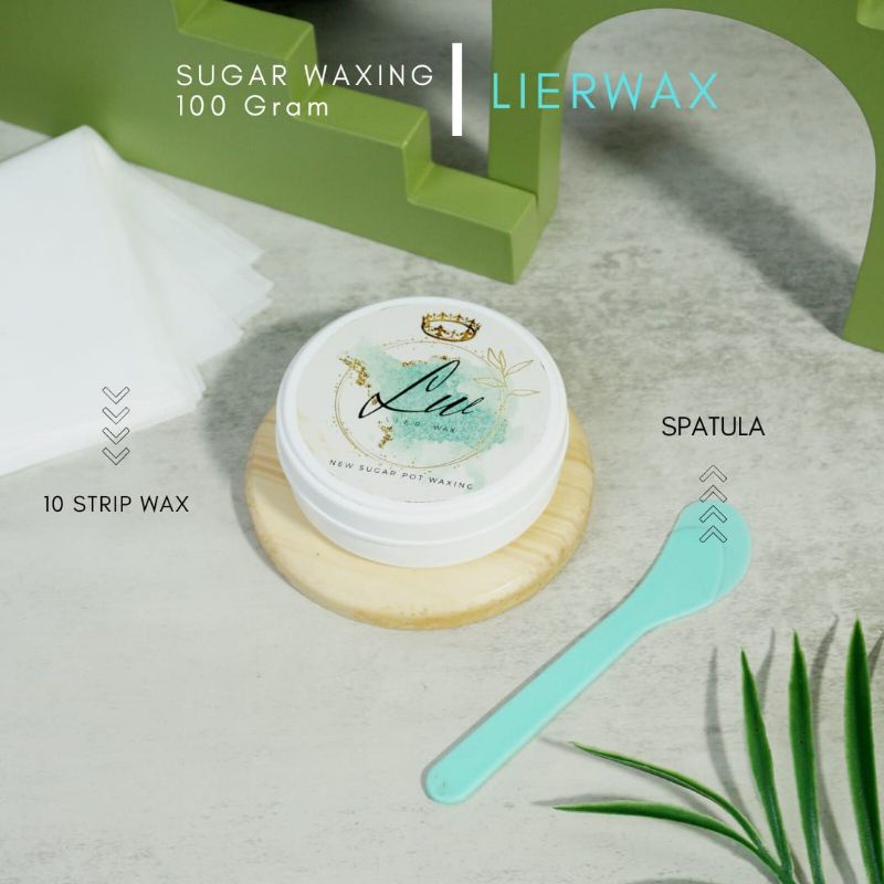 LIERWAX 100GR / SUGAR WAXING KIT / PENCABUT BULU TERMASUK KAIN WAX / PERAWATAN PENGHILANG BULU KETIAK / HAIR REMOVAL / SUGAR WAXING MISS V / PENCABUT BULU / PENGHILANG BULU /WAXING KETIAK / KAIN WAXING / WAXING / SUGAR WAXING KIT/ WAXING SUGAR / KERTAS WX