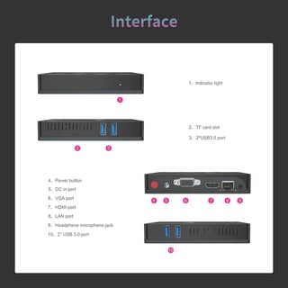 Mini PC Beelink BT4 Intel X5 Z8500 RAM 4/64GB Windows 10