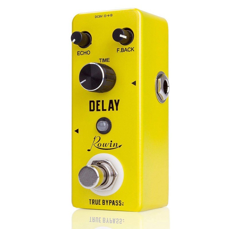 EFFECT EFEK GUITAR GITAR LISTRIK ELEKTRIK PEDAL ROWIN ANALOG DELAY MURAH TERLARIS GRATIS ONGKIR